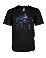 Spooky season V-Neck T-Shirt tile