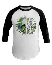 And into the garden I go Baseball Tee tile