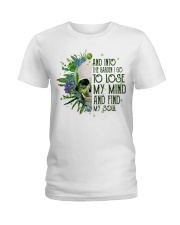 And into the garden I go Ladies T-Shirt tile