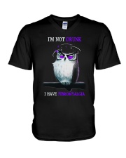 I Don't Have Energy V-Neck T-Shirt tile