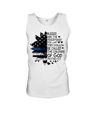 Blessed are the peacemaker Unisex Tank tile