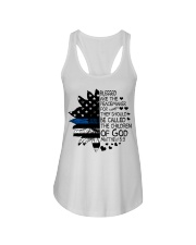 Blessed are the peacemaker Ladies Flowy Tank tile