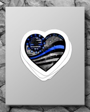 Back the blue Sticker - 4 pack (Vertical) aos-sticker-4-pack-vertical-lifestyle-front-09