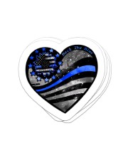Back the blue Sticker - 4 pack (Vertical) front