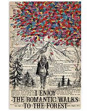I enjoy the romantic walks 11x17 Poster front