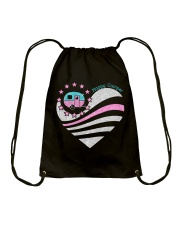 American heart Independence day - Printed apparels Drawstring Bag tile