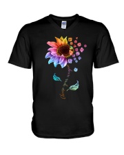 Choose your weapon V-Neck T-Shirt tile