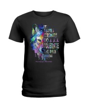 It takes strength - Fibromyalgia awareness Ladies T-Shirt tile