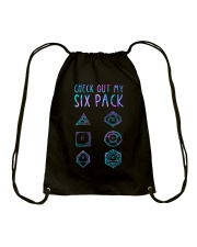 Check out my 6 pack Drawstring Bag tile