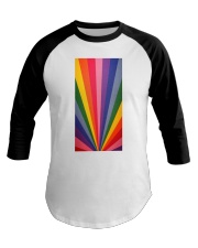Vintage rainbow Baseball Tee tile