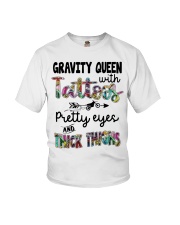 Gravity queen with tattoos Youth T-Shirt tile