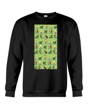 Avocado yoga Crewneck Sweatshirt tile