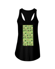 Avocado yoga Ladies Flowy Tank tile
