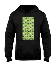 Avocado yoga Hooded Sweatshirt tile