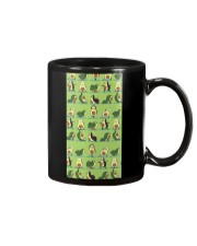 Avocado yoga Mug tile