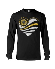 American heart Independence day Long Sleeve Tee tile