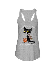 It's fine I'm fine Ladies Flowy Tank tile