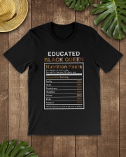 Educated black queen Ingredients Nutritional Classic T-Shirt lifestyle-mens-crewneck-front-18
