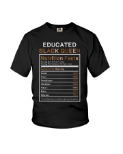 Educated black queen Ingredients Nutritional Youth T-Shirt tile