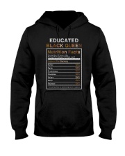 Educated black queen Ingredients Nutritional Hooded Sweatshirt tile