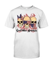 Skulls Independence day Classic T-Shirt tile