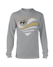 American heart Independence day Long Sleeve Tee tile