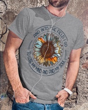 And into the field I go Classic T-Shirt lifestyle-mens-crewneck-front-4
