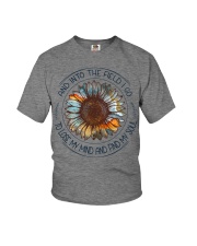 And into the field I go Youth T-Shirt tile