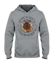 And into the field I go Hooded Sweatshirt tile