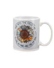 And into the field I go Mug tile