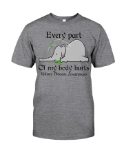 Every part of my body hurts Classic T-Shirt tile