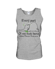 Every part of my body hurts Unisex Tank tile