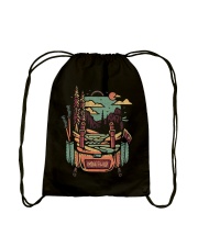 Among the wild Drawstring Bag tile