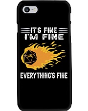 It's fine I'm fine Phone Case tile