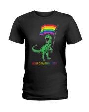 Homosaurus Rex Ladies T-Shirt tile