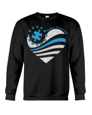 American heart Independence day - Printed apparels Crewneck Sweatshirt front