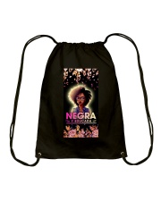 Negra y Educada Drawstring Bag tile