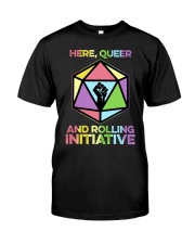 Here Queer Classic T-Shirt front