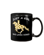 Just a girl who loves horses Mug tile
