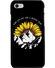 Begin each day Phone Case tile