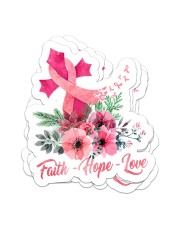 Faith Hope Love Sticker - 4 pack (Vertical) front