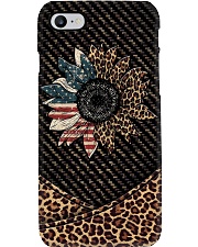 Leopard sunflower Independence day Phone Case i-phone-8-case