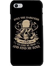 Into the darkness I go Phone Case tile