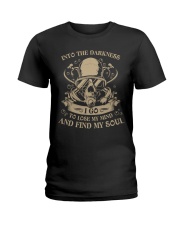 Into the darkness I go Ladies T-Shirt tile