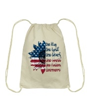 One flag Independece day Drawstring Bag tile