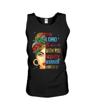 The Lord is with you Unisex Tank tile