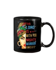 The Lord is with you Mug tile