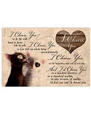 I choose you 17x11 Poster front