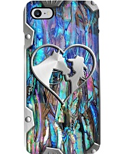 Horse addiction metal print pattern Phone Case i-phone-8-case