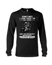 Sometimes I look back on my life Long Sleeve Tee tile